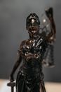 Woman in Black Dress Figurine