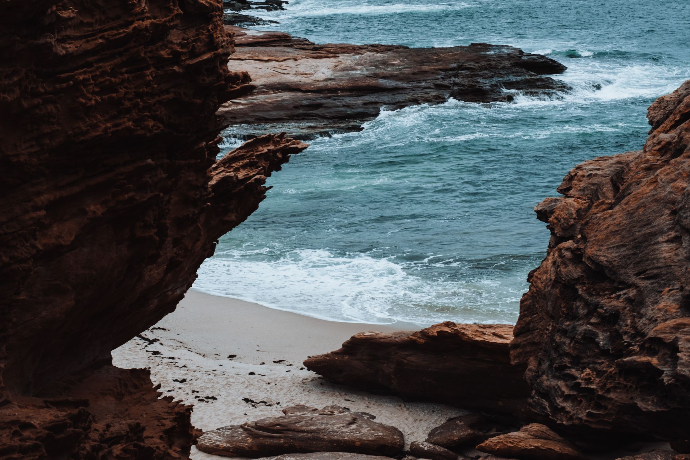 Scenic View of a Beach · Free Stock Photo