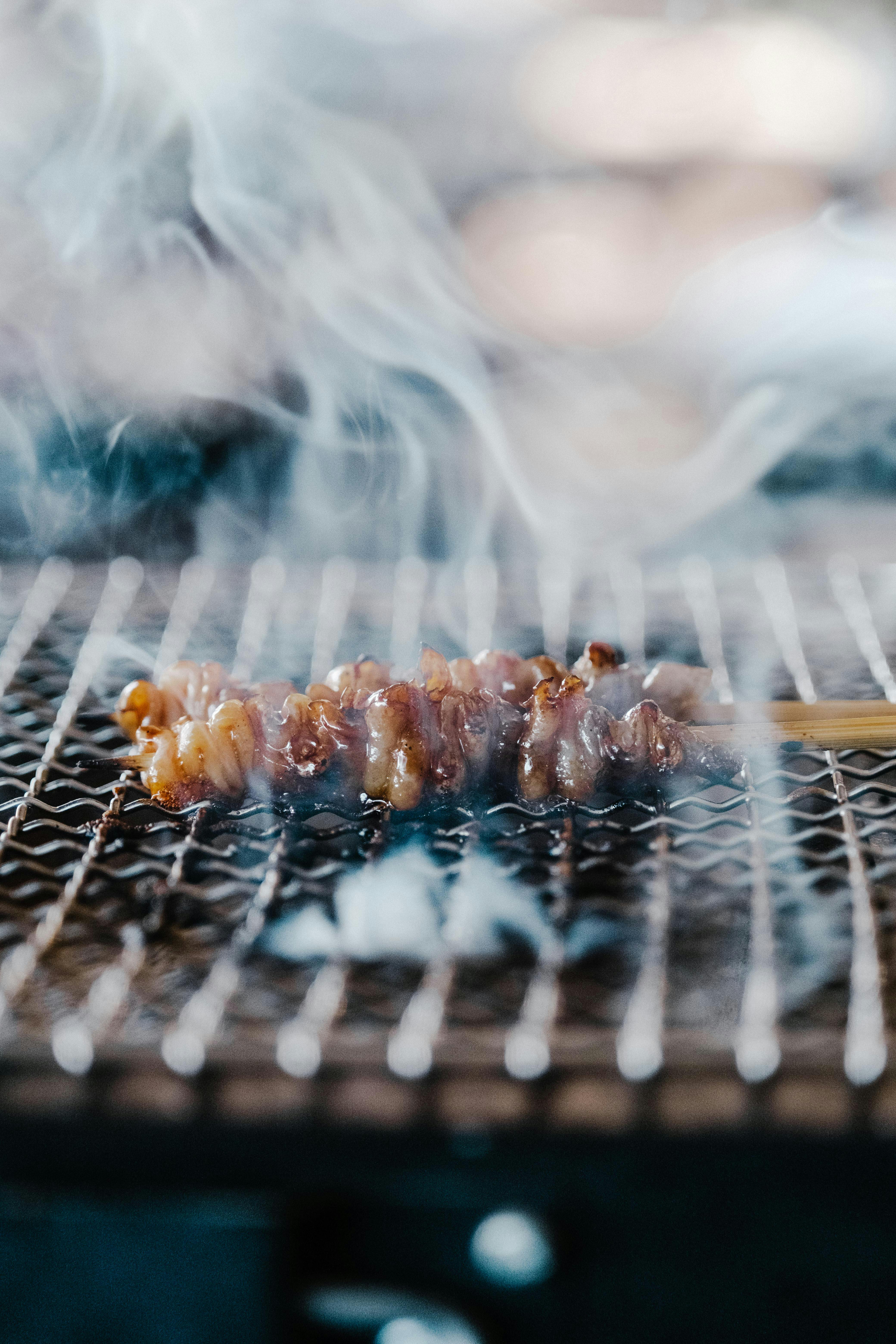 Yakitori grillés
