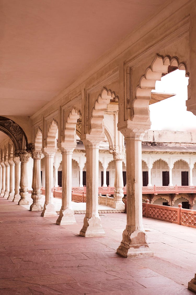 Columns In Traditional Indian Ancient Building