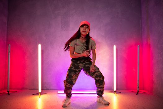 Frame preview of an AI K-pop music video — pastel set design
