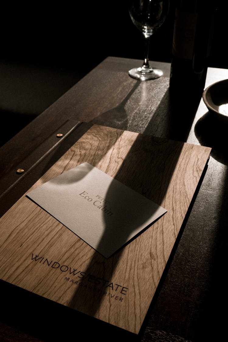 Shadow Over Wooden Book Cover