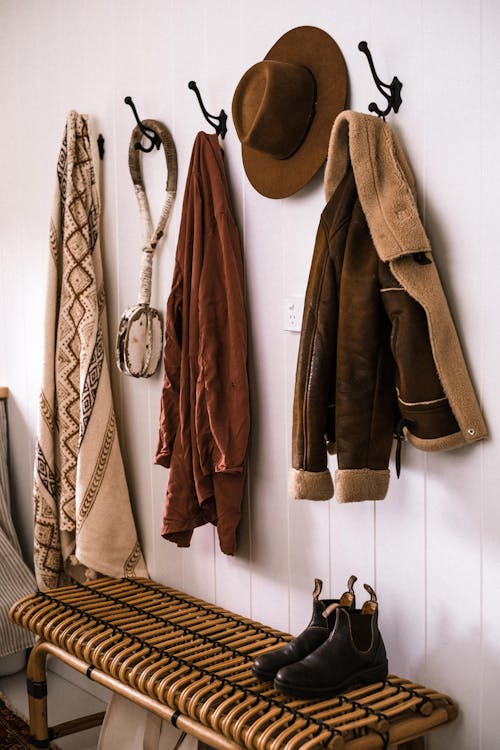 Coats Hanged on the Wall