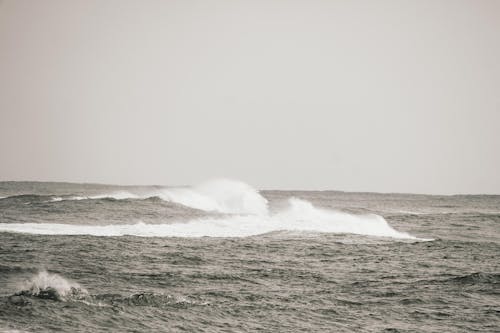 Photograph of an Ocean with Waves