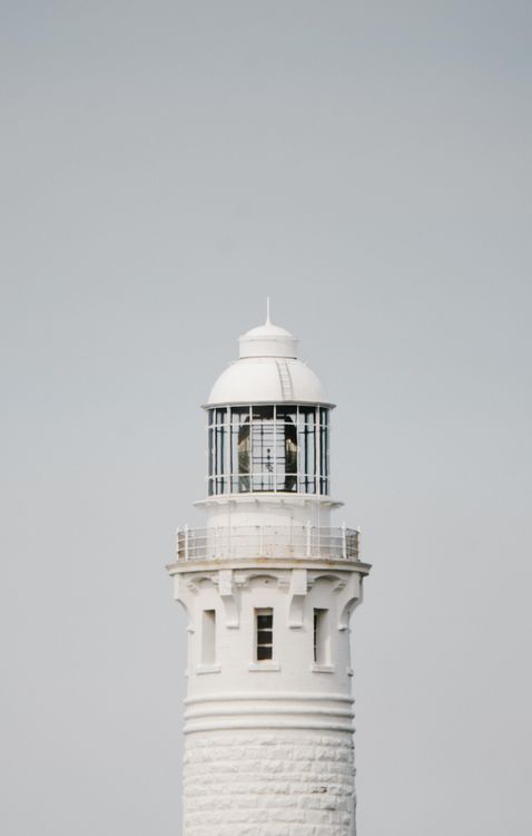 Whitestone Lighthouse Photograph of a White Lighthouse · Free Stock Photo