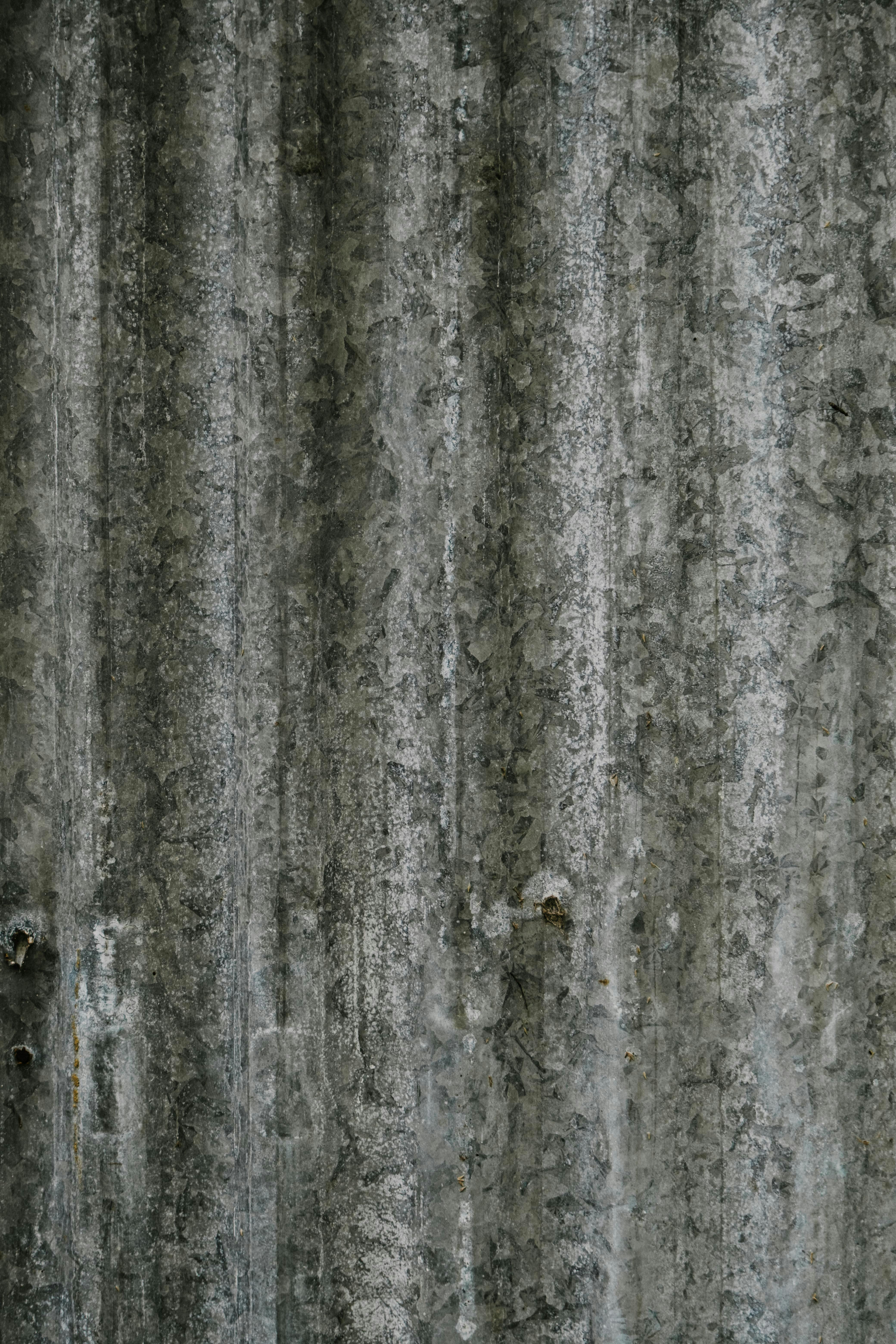 Detailed close up texture of an aluminum foil surface in different