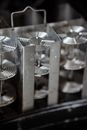 Stainless Steel Reels in Close Up Shot