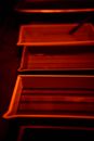 Film Strip on the Tray