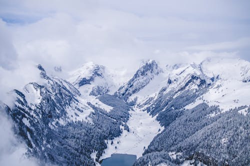 Δωρεάν στοκ φωτογραφιών με βουνά, χειμώνας, χιόνι