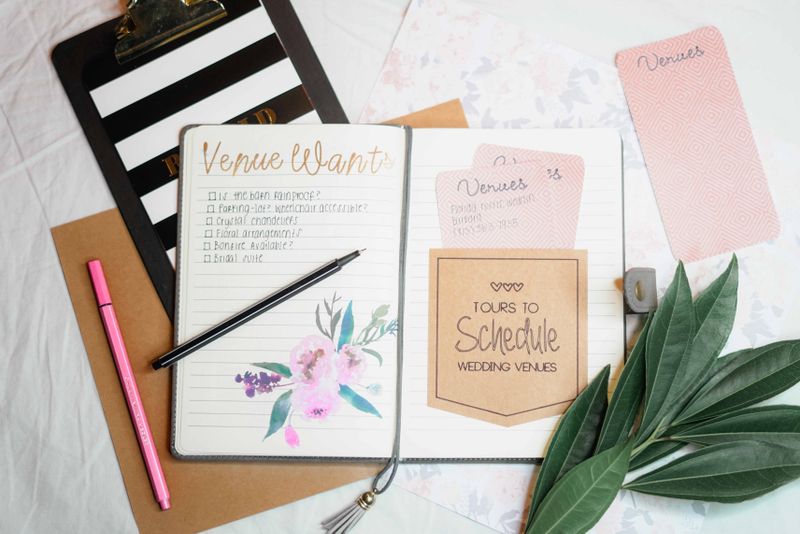 Notes and checklist on a desk