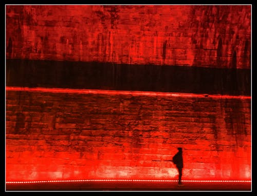 Free stock photo of black and red, danger, edinburgh art