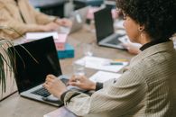 Free stock photo of adult, computer, concentration