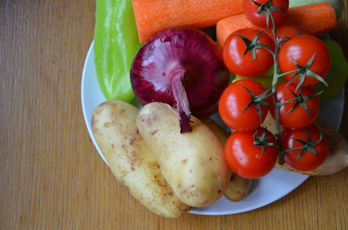 Foto d'estoc gratuïta de fotografia alimentària, menjar, verdures