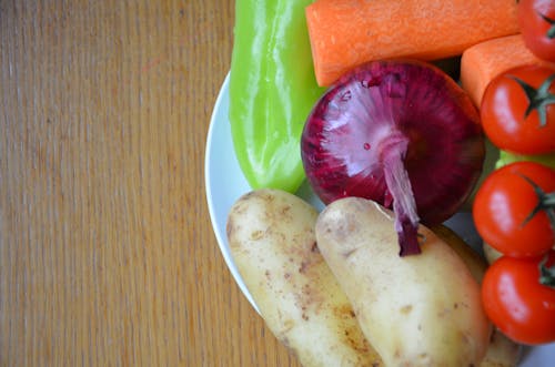 Foto d'estoc gratuïta de fotografia alimentària, menjar, verdures