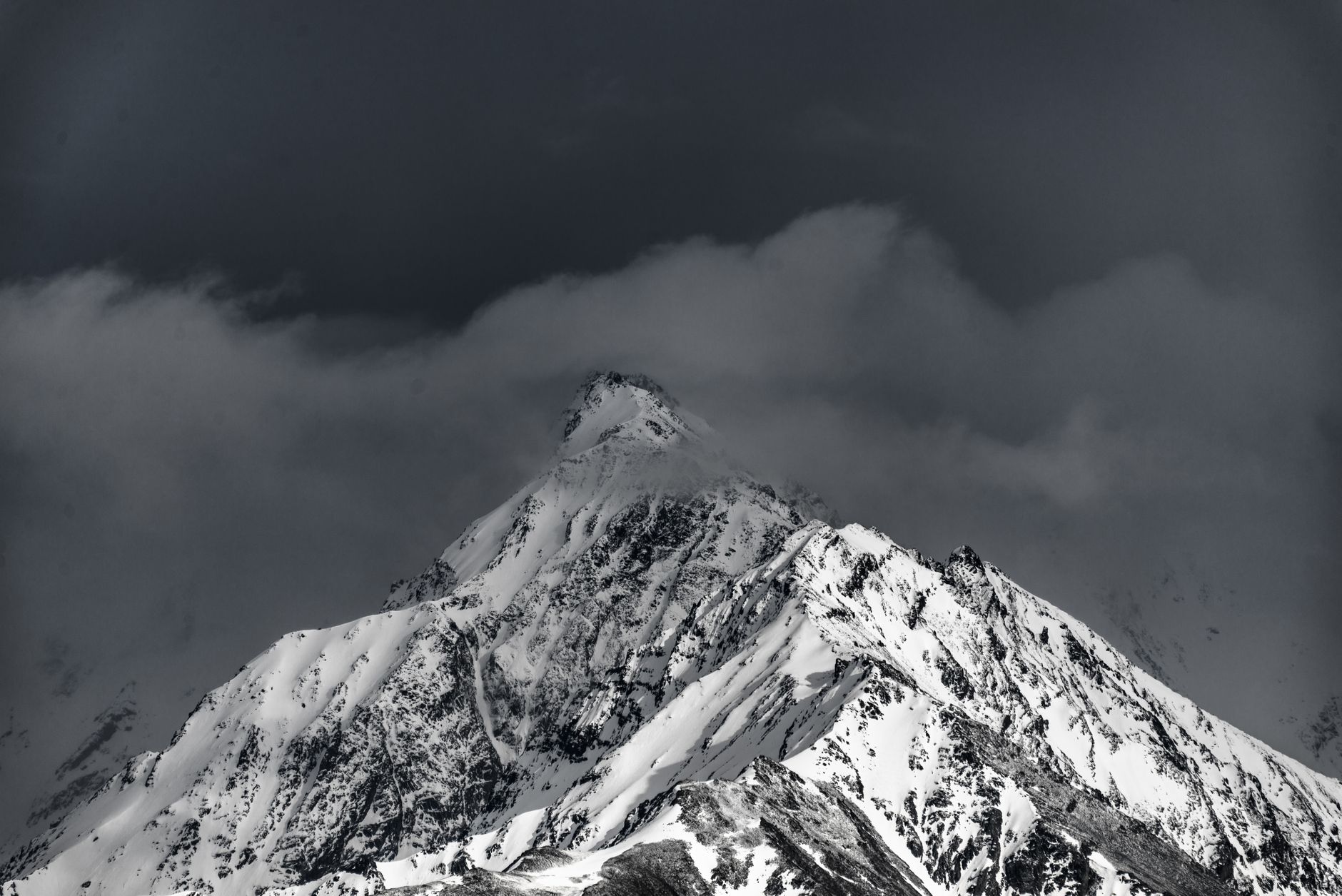 The last push to the summit