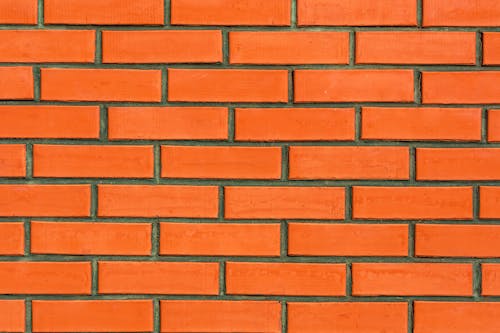 A Wall made of Red Bricks