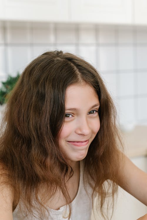 Portrait of a Smiling Girl