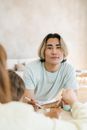 Free stock photo of adult, breakfast, child