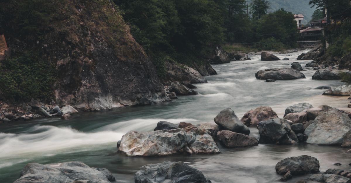 Australia Running River Rocks A Running River with Rocks · Free Stock Photo