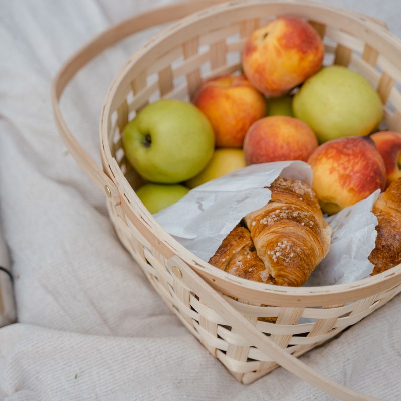 Spelt Caramelized Apple Croissant Bread Pudding