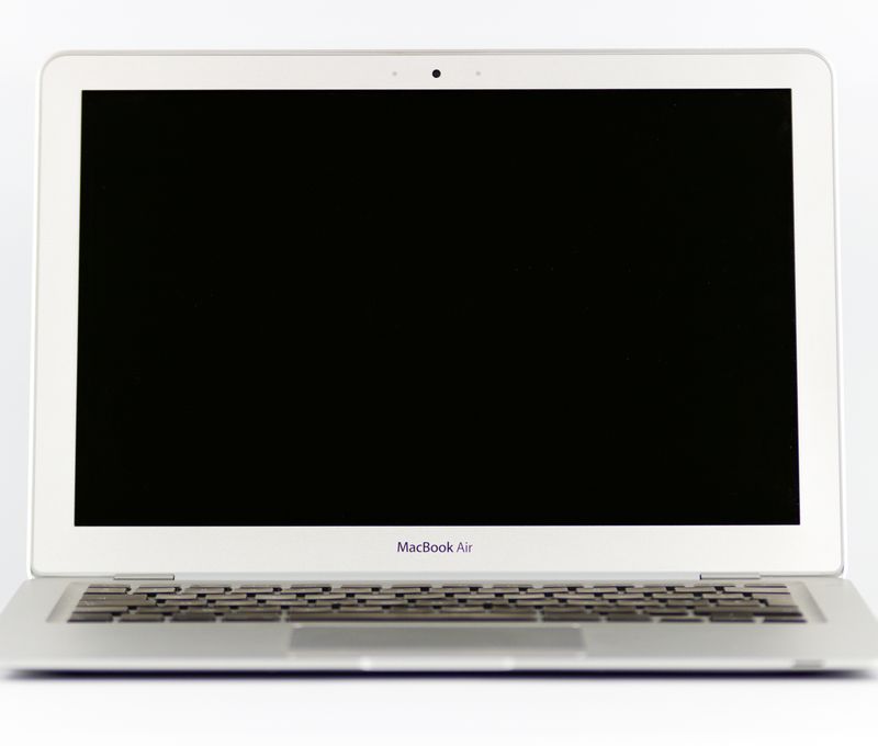 MacBook Air laptop on a desk