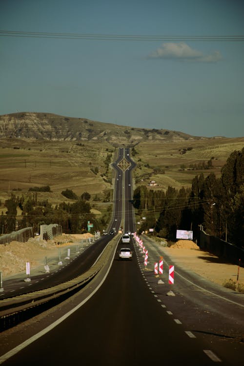 경치, 고속도로, 도로의 무료 스톡 사진