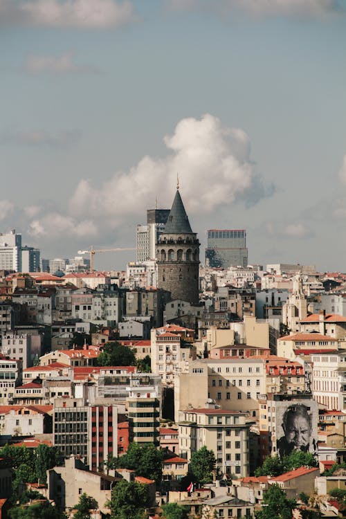 View of a Tower Over the City