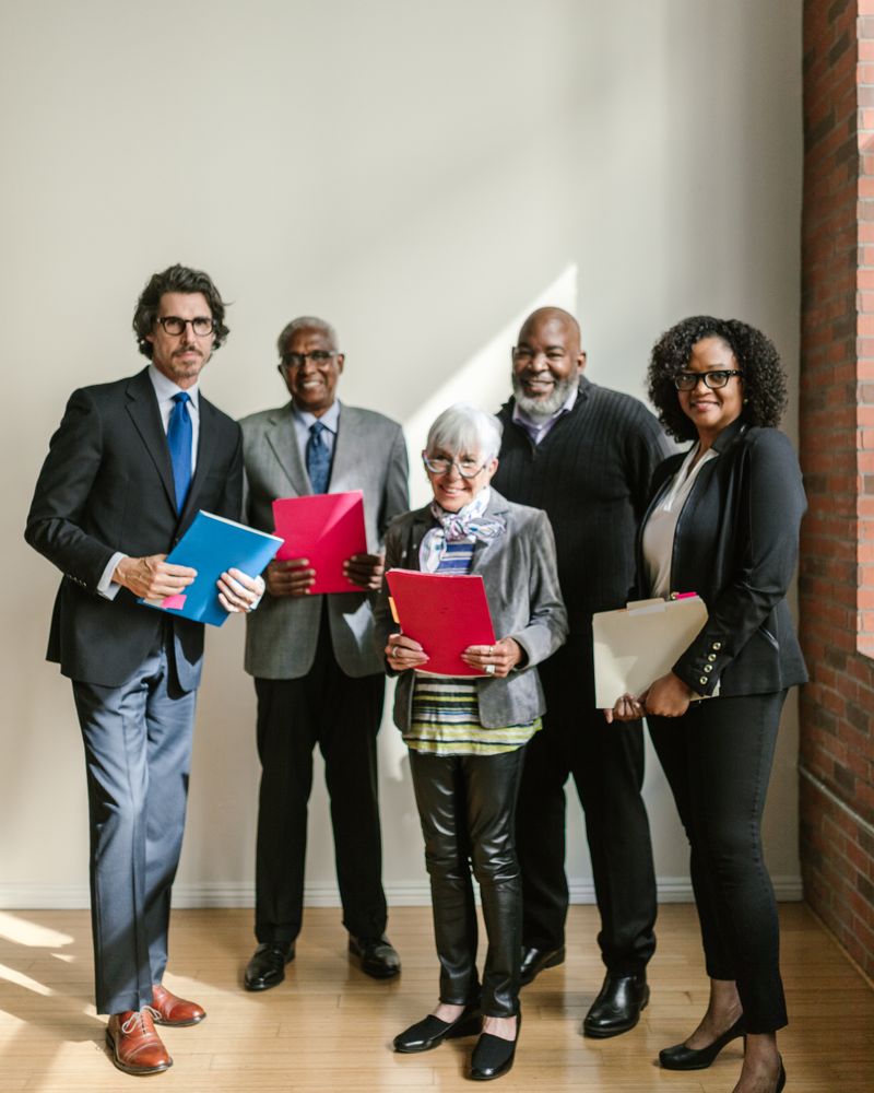 Diverse professional team