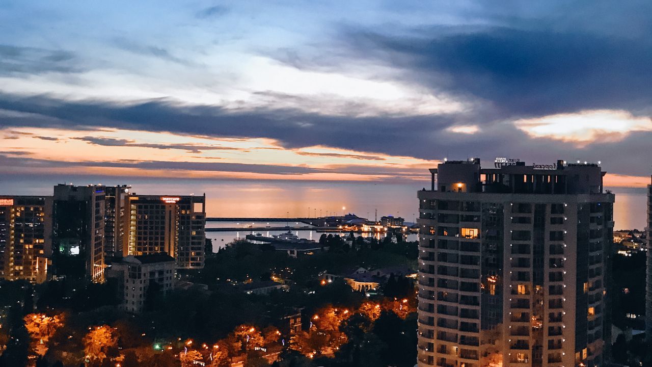 Sochi, Russia skyline