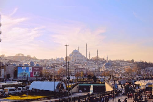 Free Aerial View of Turkey Cityscape Stock Photo