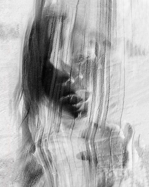 Foto stok gratis abstrak, hitam & putih, horor