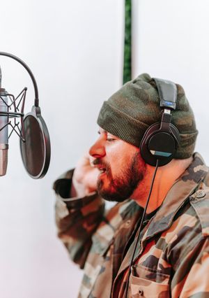 Portrait of music producer Marcus Reid