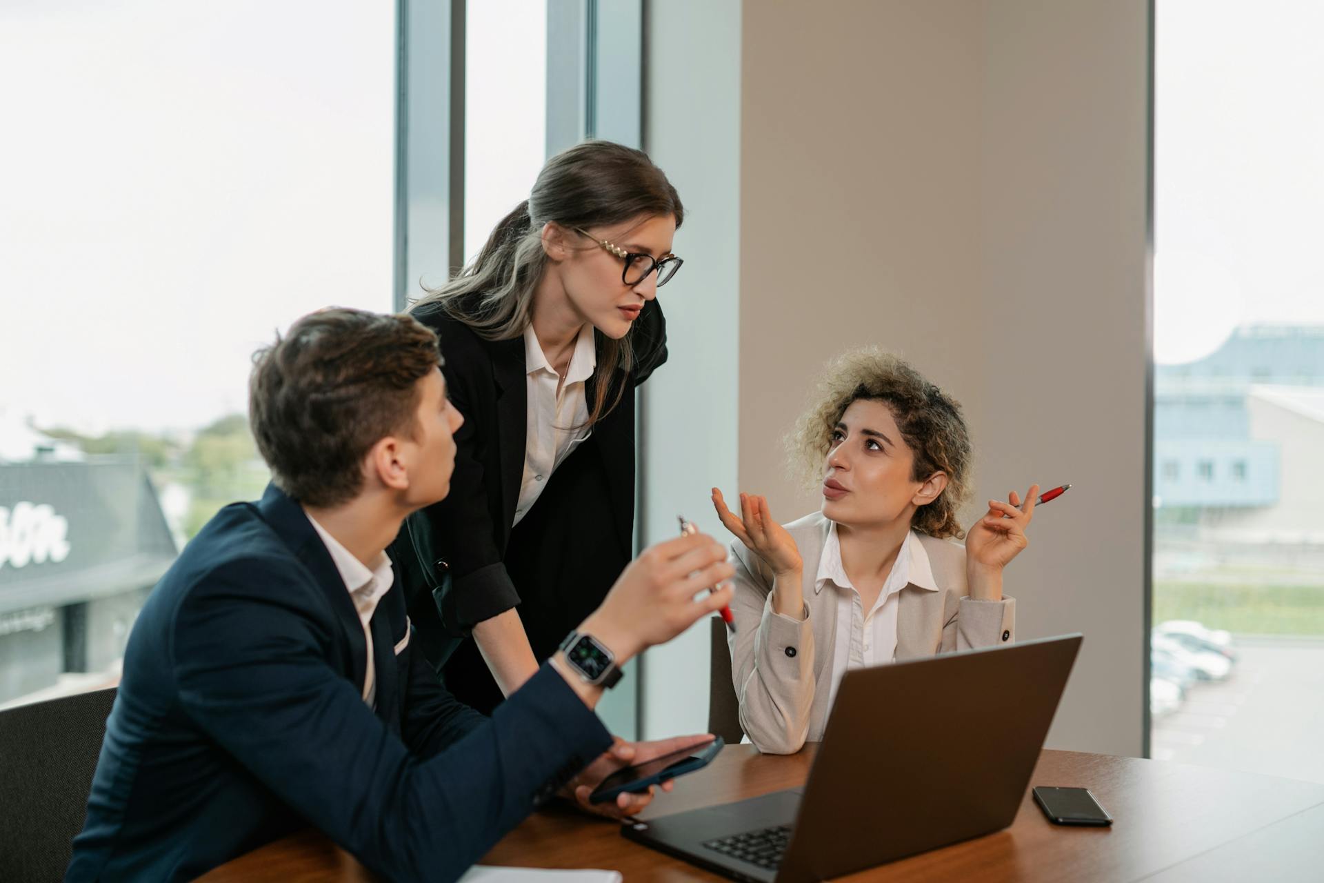 People Having a Meeting