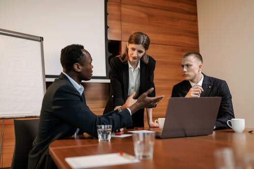 People Having a Meeting