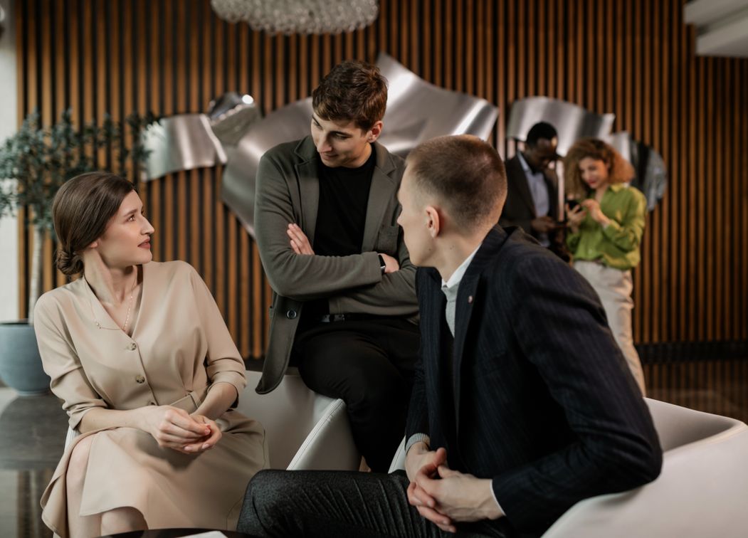 diverse group of people meeting online for dates