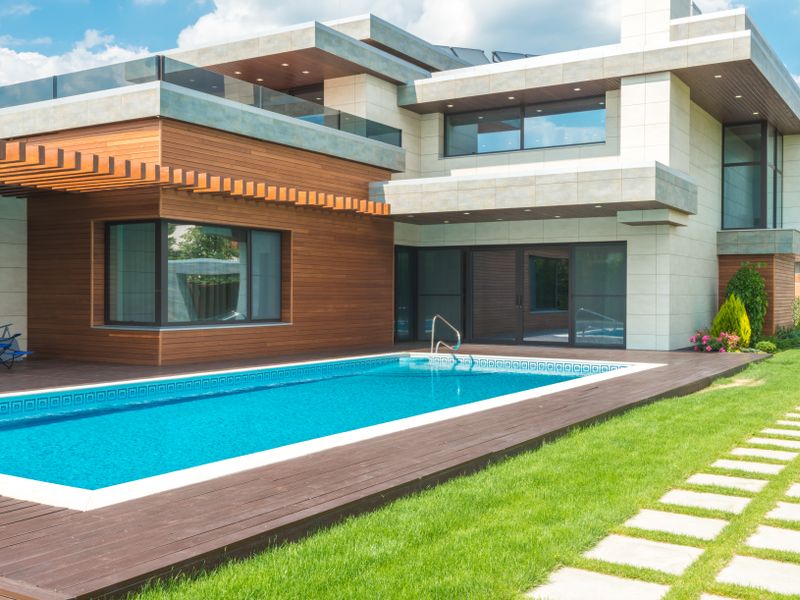 Muro de Vidro para Piscina
