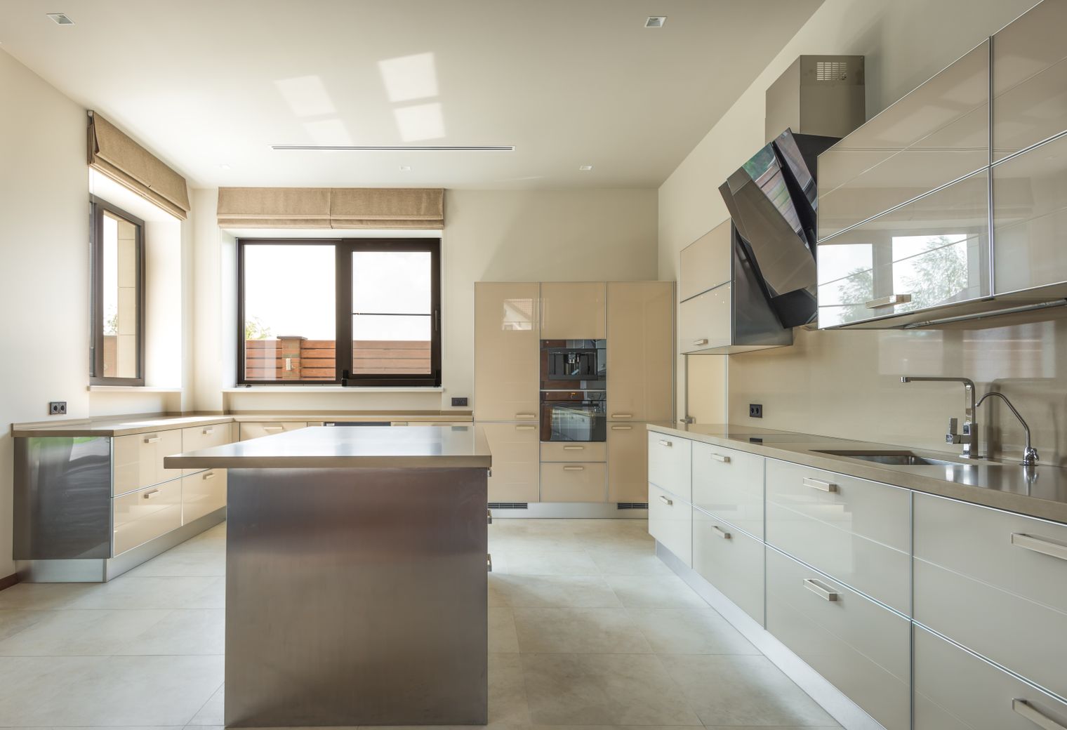 Kitchen Spraying in North End — a freshly painted, spotless finish