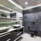 Sink and faucet installation