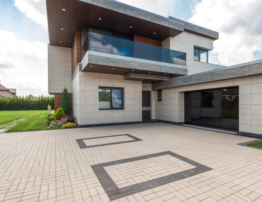 Modern minimalist house exterior for sale in Katki Bazar