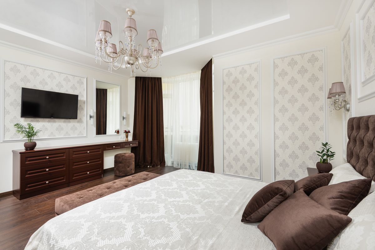 7. Pastel Bedroom Wallpaper for Soft Modern Spaces