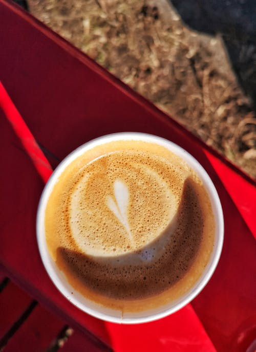 Základová fotografie zdarma na téma caffè latte, kapučíno, káva