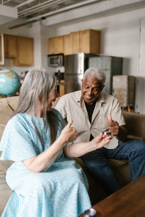 An Elderly Couple Dancing Near Trees · Free Stock Photo