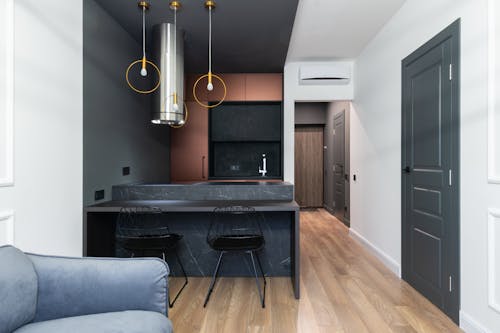 Kitchen Area of an Apartment