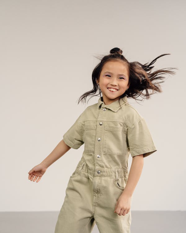 Free A Happy Little Girl Stock Photo