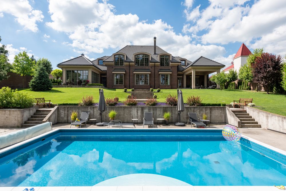 Luxury estate exterior