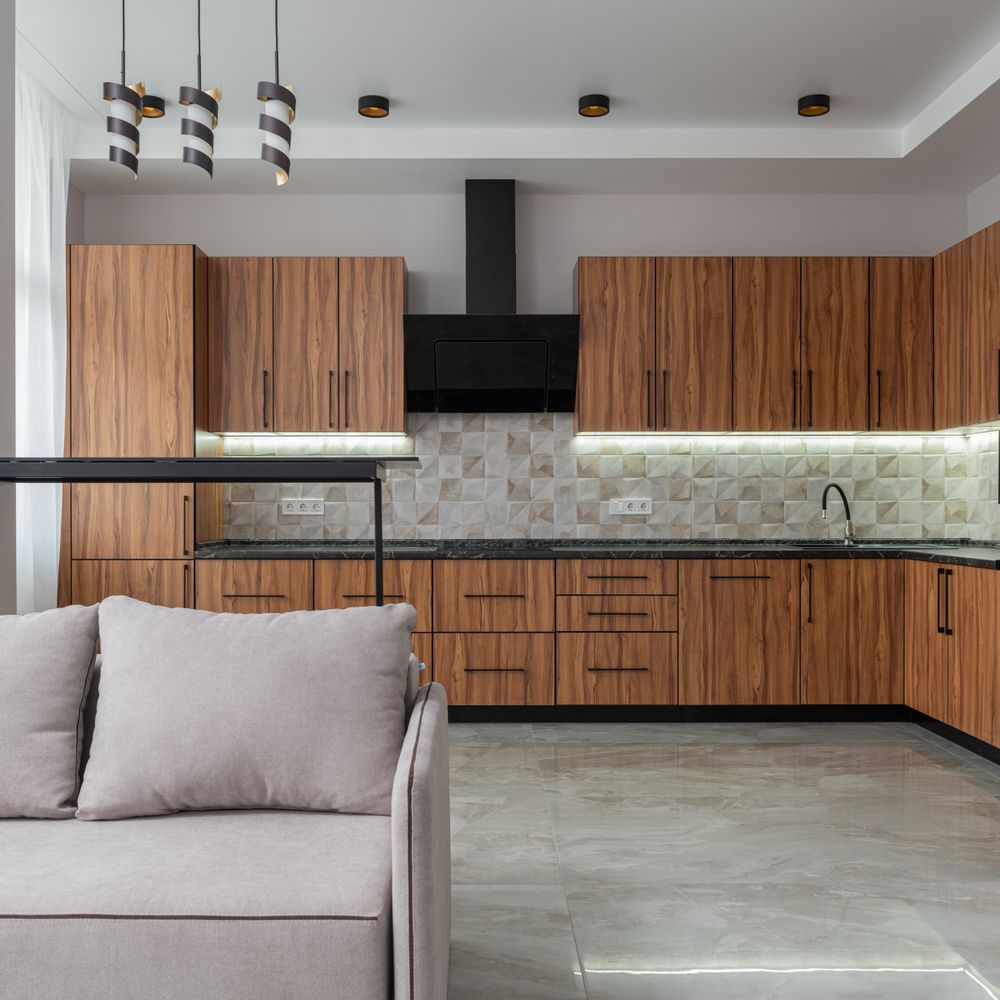 Kitchen Spraying in Shoreditch — a freshly painted, spotless finish