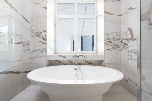 Tub to shower conversion in Mission Viejo near Las Flores