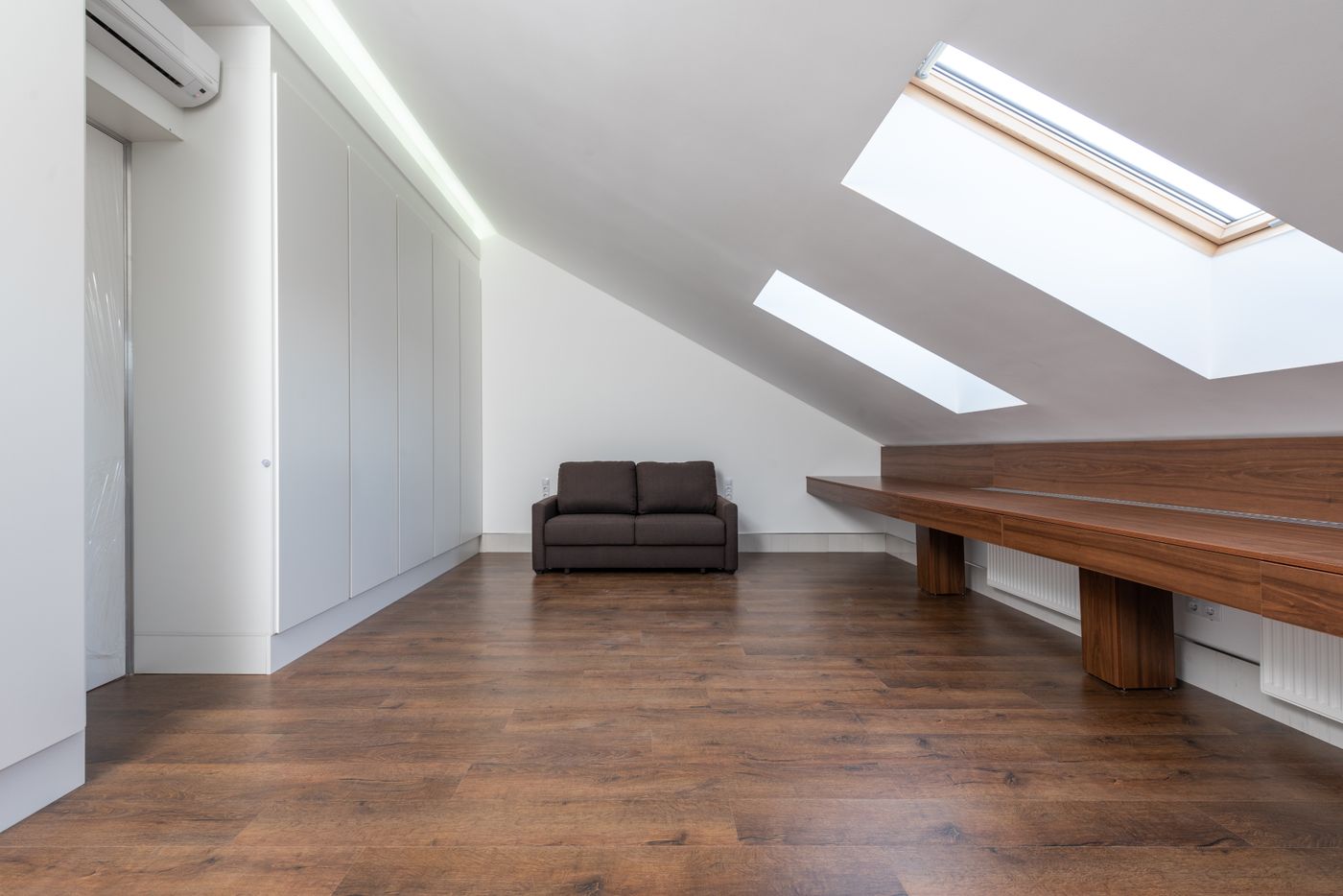 Ático Recoletos — vivienda reformada en finca señorial