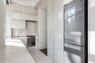 White Wooden Framed Glass Door