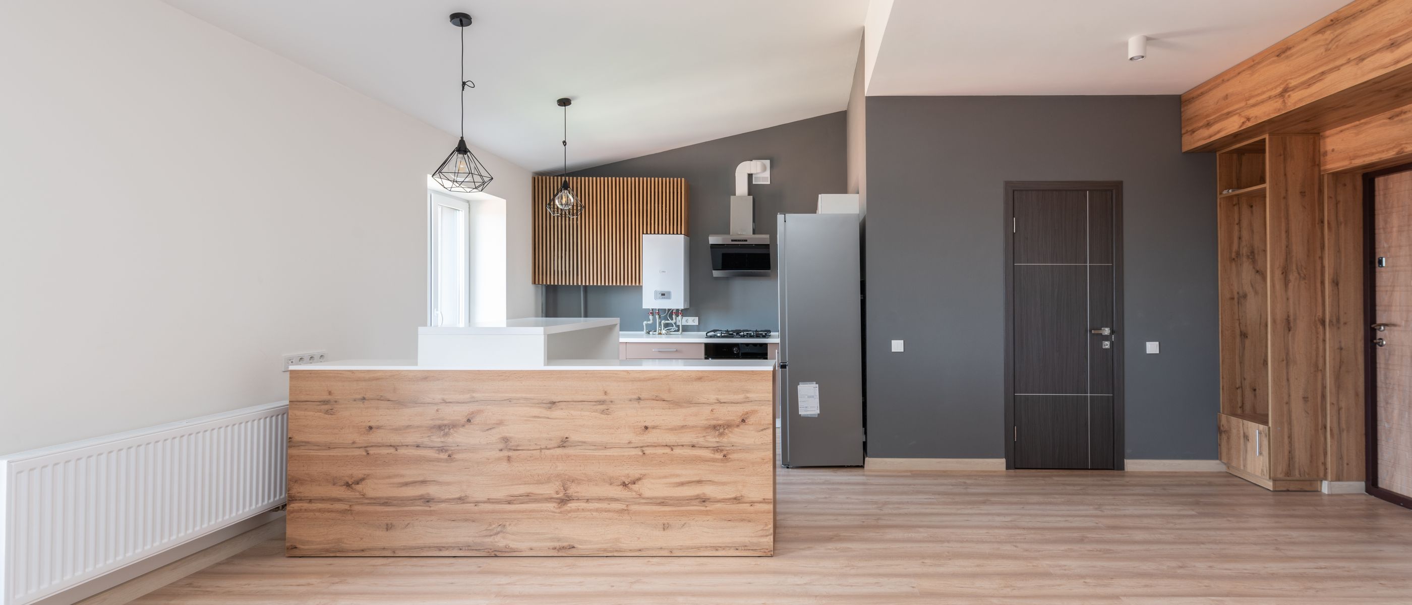 House Painting in Bloomsbury — surfaces prepped and cut in by hand